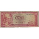 Grécia 100 Drachmai 1954